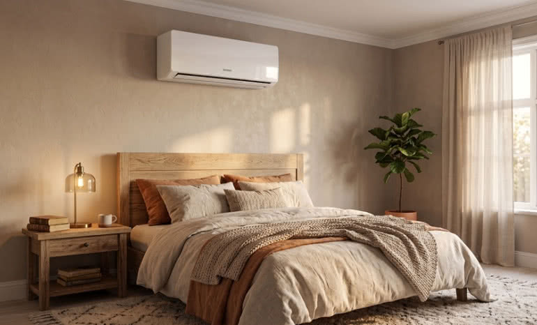 Klimatyzator z funkcją grzania do mieszkania w bloku: jak wybrać cichy i energooszczędny model?